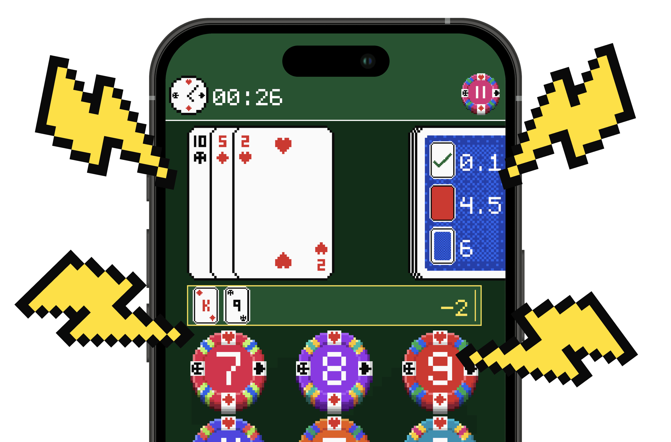 Screenshot of Blackjack Dojo app